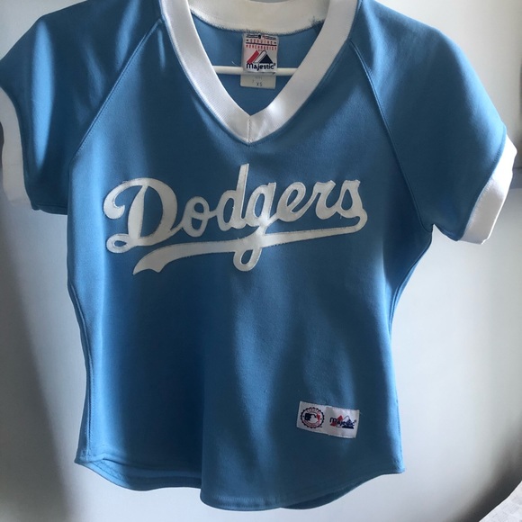 Vintage Authentic Woman Dodgers Jersey Xs - Picture 2 of 4